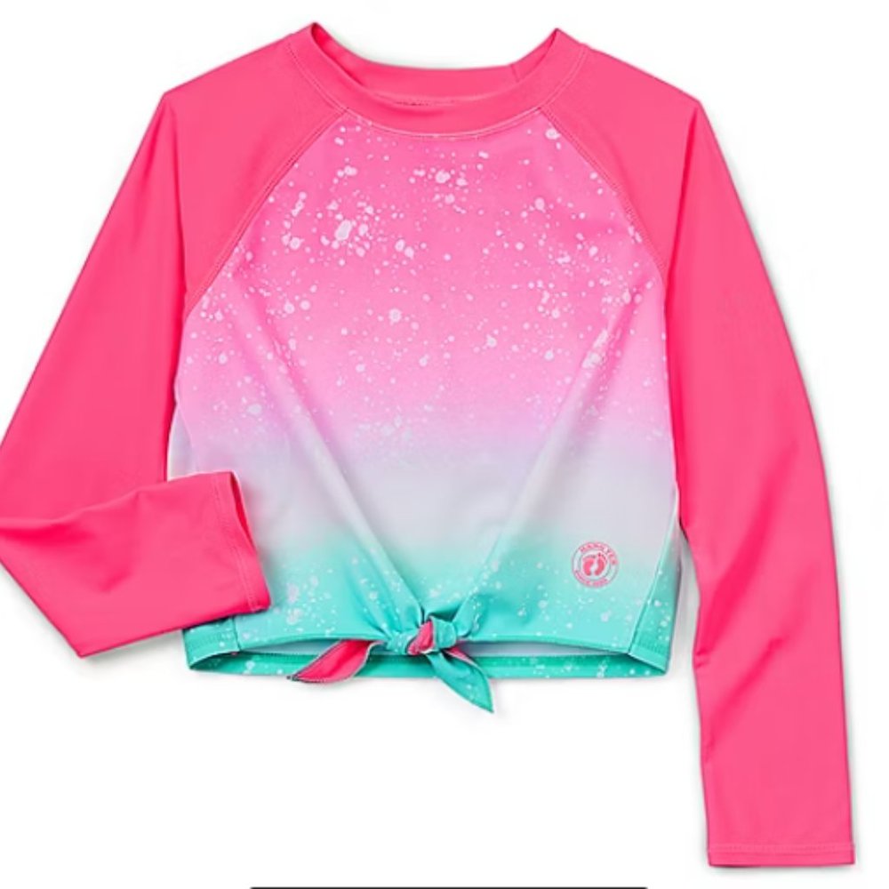 Girls Rash Guard Pullover Size Large (14) NWT - Picture 7 of 7